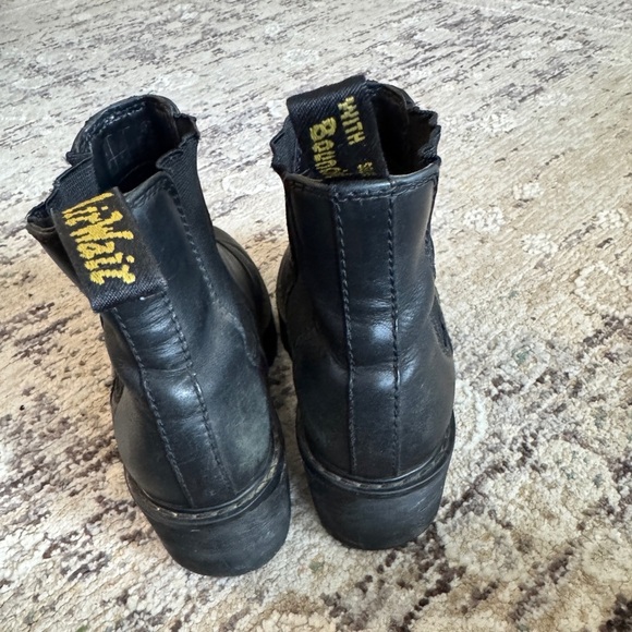 Dr Martens Rometty lugsole chunky punk goth 90’s style grunge Chelsea boot - Picture 9 of 13